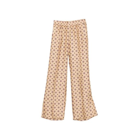 Alberto Biani Women Printed Silk Trousers